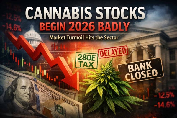 Les actions du cannabis commencent mal l’année 2026 : quelles sont les causes de la baisse ?