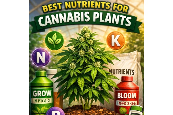 Les meilleurs nutriments pour le cannabis : explication des meilleurs engrais