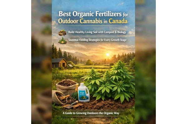 Meilleurs engrais biologiques pour le cannabis en extérieur au Canada | QCS