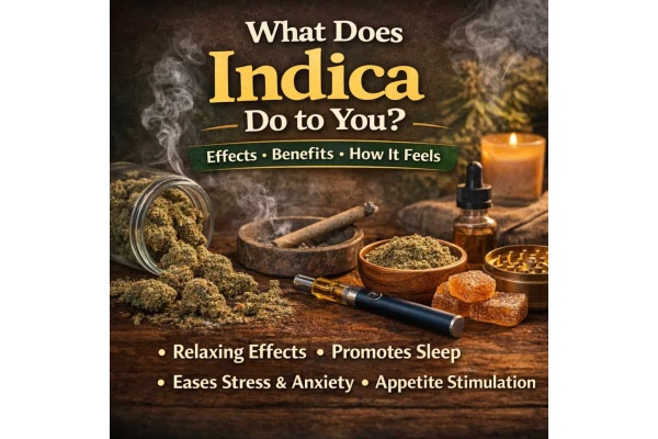 Que fait l’indica sur vous ? Effets, sensations et durée