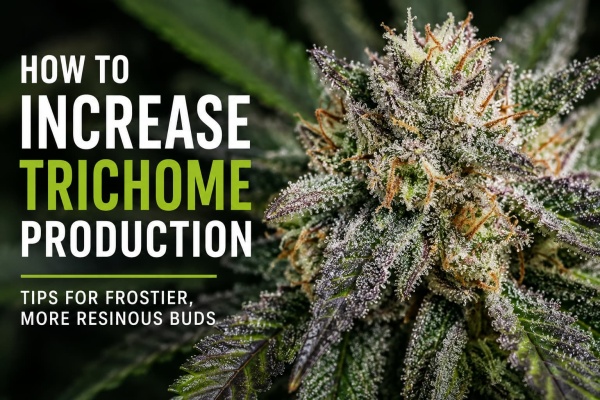 Comment augmenter la production de trichomes du cannabis : guide complet du cultivateur