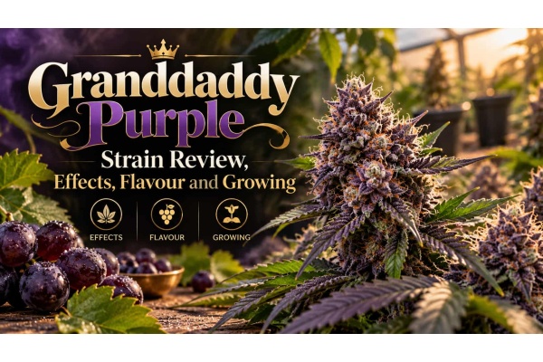 Granddaddy Purple Strain Review, Effects, Flavour and Growing