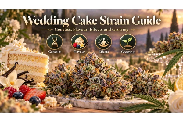 Guide de la variété Wedding Cake : génétique, saveurs, effets et culture