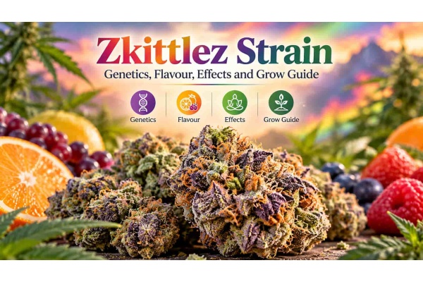 Zkittlez : guide de la variété (génétique, saveurs, effets et culture)