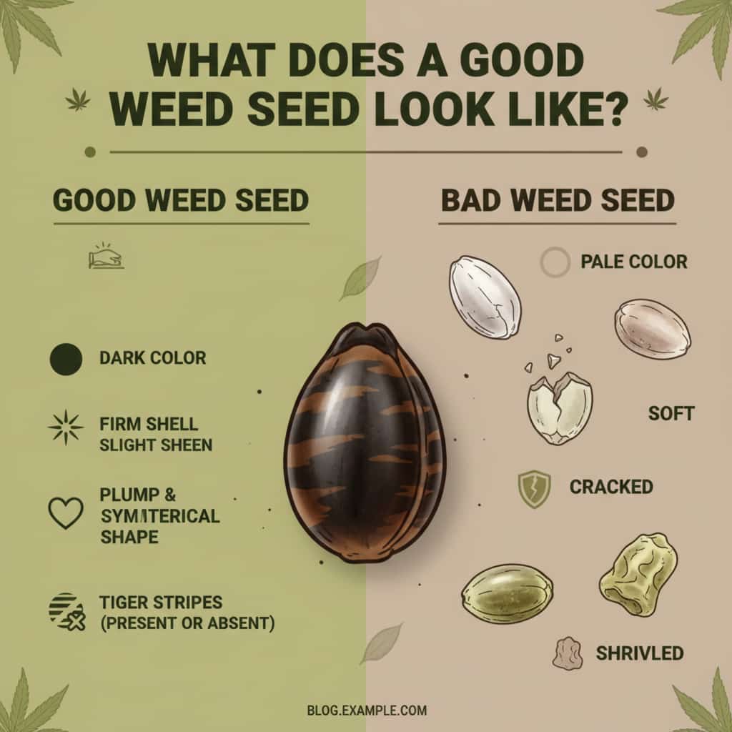What Does a Good Weed Seed Look Like?